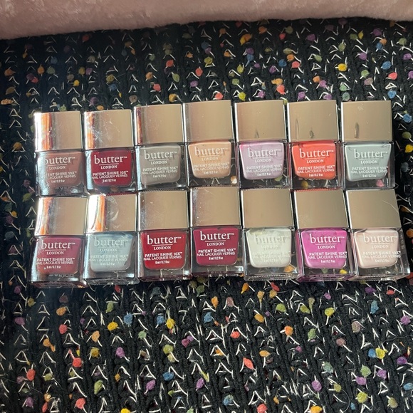 butter LONDON Other - Brand new BUTTER of London Brand new lot of 14 different nail polishes